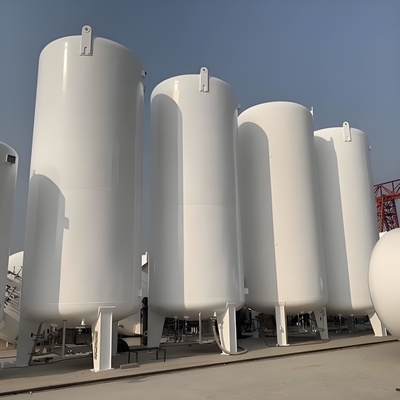 Performance de isolamento óptima Tanques de armazenamento criogénicos verticais de GNL Tecnologia avançada