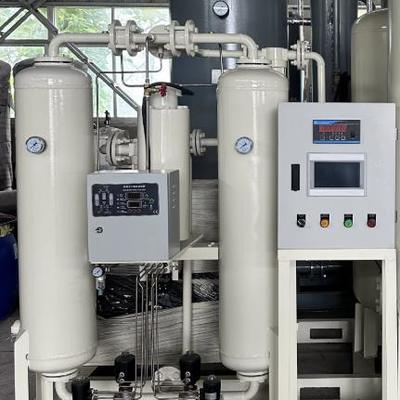 Gerador de oxigénio PSA com 8-10 anos de vida útil Fornecimento de energia 220V/50Hz e temperatura de funcionamento de 5-45°C para uso industrial