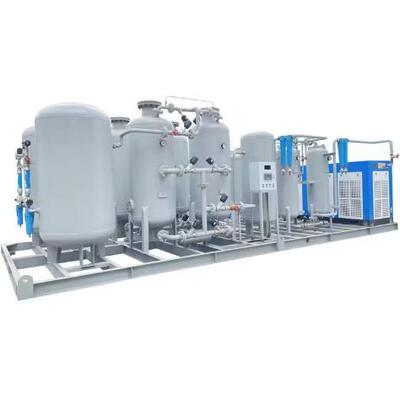 Sistema industrial de produção de nitrogénio Gerador de nitrogénio PSA com capacidade de 1 ~ 100Nm3/h e construção de aço carbono e aço inoxidável