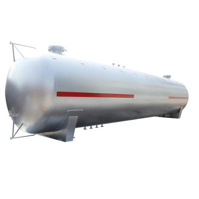 Bala de aço inoxidável do tanque de armazenamento 20m3 do gás de 25000L LPG Mounded