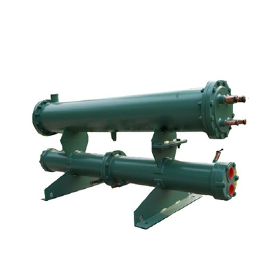 condensador e evaporador do aço carbono do permutador de calor da folha de tubo 0.1-10m/S dobro