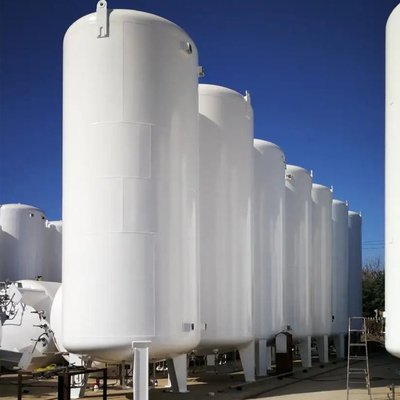 resistência de impacto de 50m3 LIN Cryogenic Storage Tank 0.8mpa