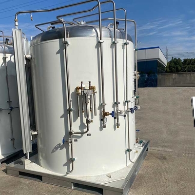 Micro 3.4mpa 5m3 criogênico dos tanques de aço inoxidável do nitrogênio de Microbulk maioria