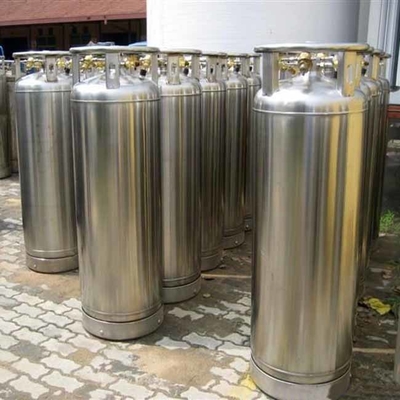 tanques de oxigênio criogênicos do cilindro 1.37mpa 2.3mpa do vaso Dewar 175L