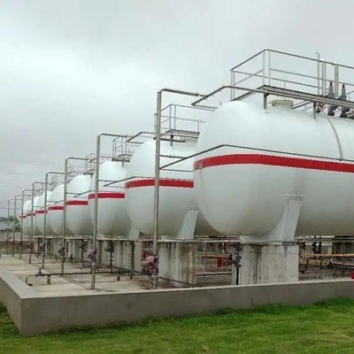 gás 60m3 40m3 50m3 do propano líquido do tanque da bala do gás de 80cbm 100cbm LPG