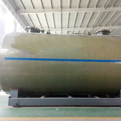 plástico subterrâneo do vidro FRP da dupla camada do tanque de armazenamento do fuel-óleo de 30m3 40m3