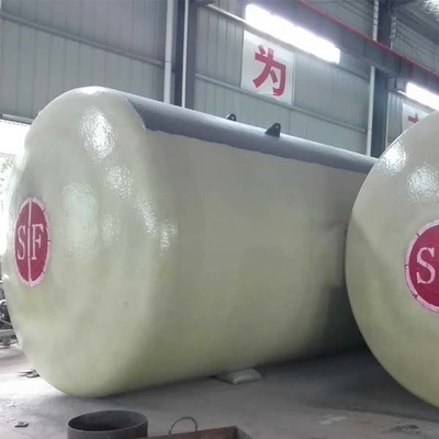 Anti tanque de armazenamento do fuel-óleo da corrosão 20m3, tanque de óleo para aquecimento dobro subterrâneo da parede