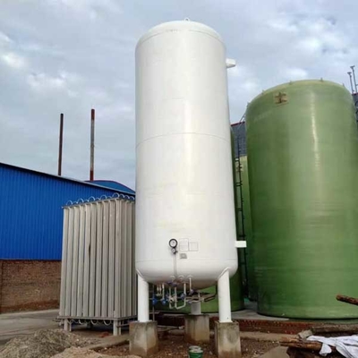 tipo vertical da barra do ISO 21,6 do tanque de armazenamento criogênico do CO2 30m3
