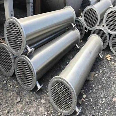 Barra evaporativa do permutador de calor 6 do tubo dobro, água 316L para molhar o permutador de calor