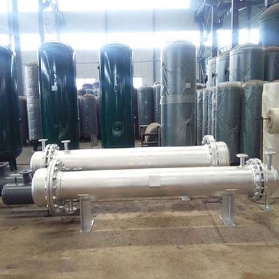 precisão alta PTFE do permutador de calor da folha de tubo dobro de 1.0mpa 0.5Mpa