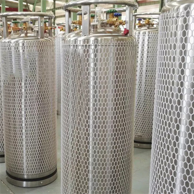 Cilindro criogênico 495L do vaso Dewar do nitrogênio do oxigênio líquido