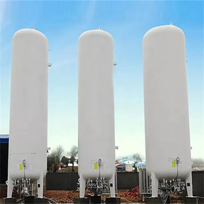 Suporte vertical para tanque de armazenamento de oxigênio líquido criogênico, nitrogênio e argônio