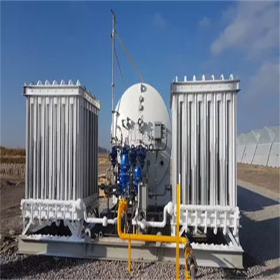 tanque líquido criogênico de Microbulk do Gasifier do armazenamento do micro tanque maioria de 5m3 Lo2