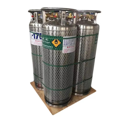 cilindro criogênico do vaso Dewar 80l-500l para o nitrogênio do oxigênio líquido
