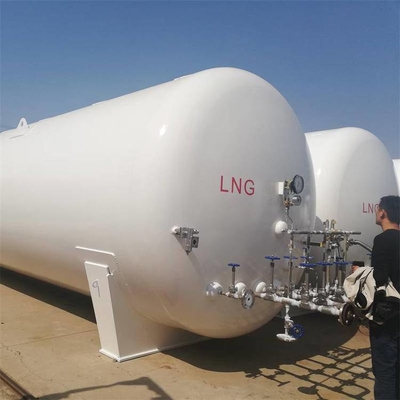 Tanque de armazenamento criogênico horizontal de GNL de 5-200m3 isolado com desempenho otimizado