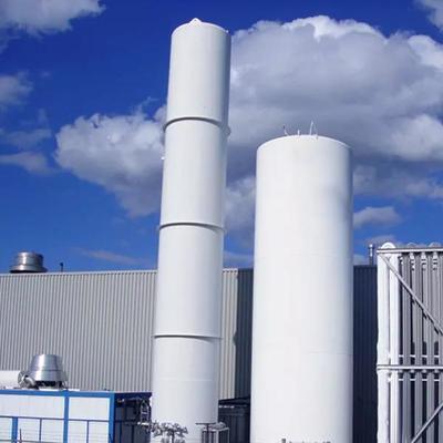Tanque de Armazenamento Criogênico Vertical 1000L-5000L para Oxigênio Líquido e Nitrogênio