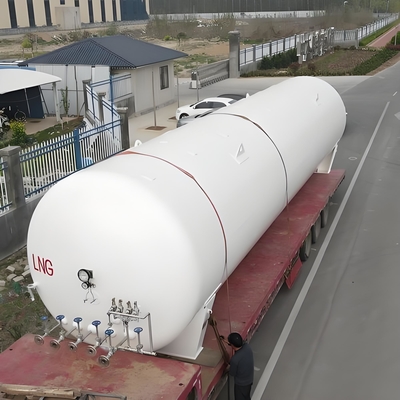 Tanque de transporte criogênico vertical de 5 M3-300 M3 para Gás Natural Liquefeito (GNL)
