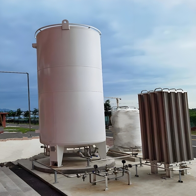 Tanque de transporte criogênico vertical de 5 M3-300 M3 para Gás Natural Liquefeito (GNL)