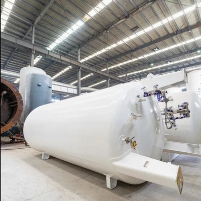 Tanque de armazenamento criogênico horizontal de GNL de 50m3 0,8Mpa para a indústria química