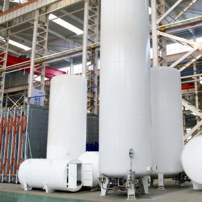 ASME Tanque de armazenamento criogénico de aço inoxidável industrial