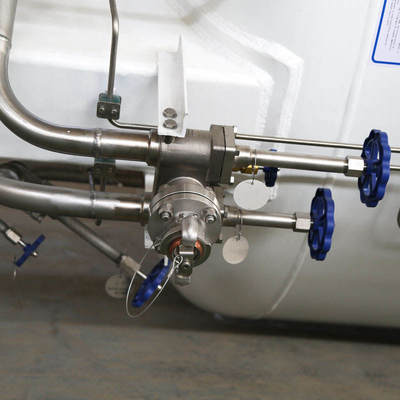 Tanque de armazenamento criogênico de 3000L com certificado ASME