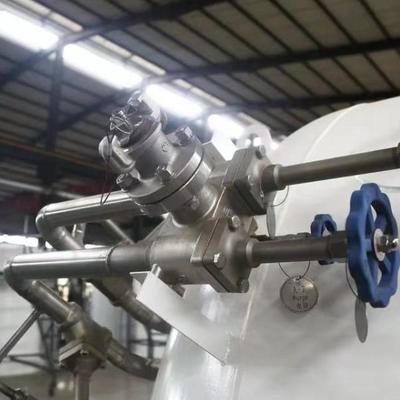 Tanques de armazenamento criogénicos de 10000L 20000L e 30000L Tanques de armazenamento criogénicos de 8 bar 16 bar e 23 bar