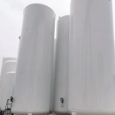 Tanque de armazenamento de oxigénio líquido de cilindro criogénico de hidrogénio de 80L 5 M3