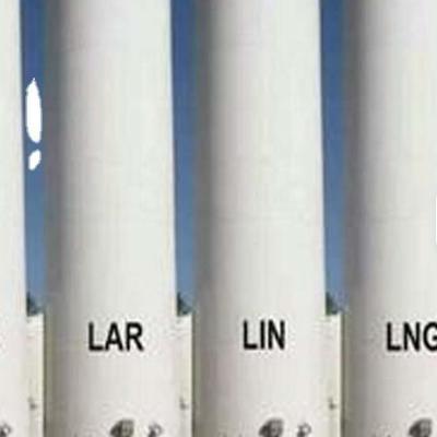 Tanque de armazenamento de oxigénio líquido de cilindro criogénico de hidrogénio de 80L 5 M3