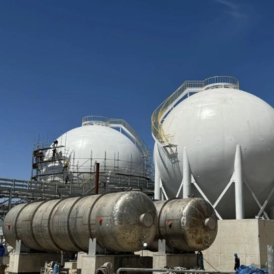 Tanque de armazenamento de GLP SGS de alta pressão de 20 Cbm mais vendido, padrão ASME