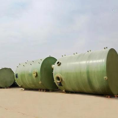 Tanque de armazenamento subterrâneo de óleo combustível de parede dupla 5000L-60000L