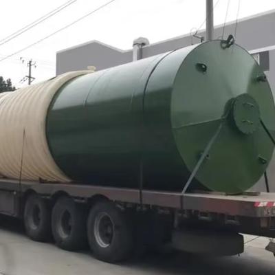 Tanque de armazenamento subterrâneo de gasolina e óleo combustível de 5-50 m³
