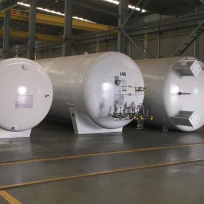 Tanque de armazenamento vertical criogênico de nitrogênio líquido de 1000L 1,6MPa