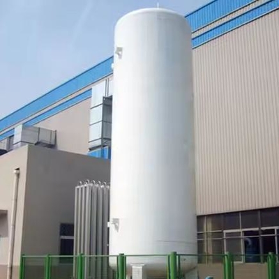 1.84Mpa Tanque de armazenamento criogénico 2438mm Largura Isolamento de pó de vácuo