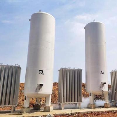 50 M3 Tanque de armazenamento criogénico para GNL, de -196°C a 40°C, certificado pela ASME