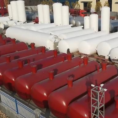 Tanque de armazenamento criogénico 5-200 m3 Capacidade de oxigénio, nitrogénio e argônio