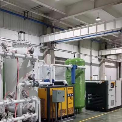 Gerador de Oxigênio PSA Industrial com Pressão de 0,1-0,8MPa e Pureza de Oxigênio ≥90%±3% para Corte a Laser