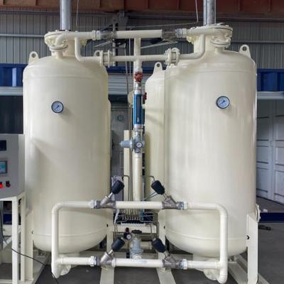 Gerador de oxigénio PSA com 8-10 anos de vida útil Fornecimento de energia 220V/50Hz e temperatura de funcionamento de 5-45°C para uso industrial
