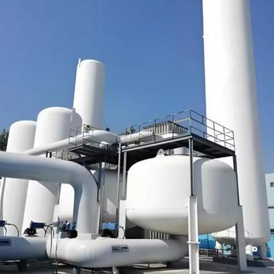 Instalação de gerador de oxigénio PSA de pureza de 15Nm3/h 93% com fonte de alimentação 220V/380V para a indústria alimentar