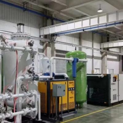 Gerador de nitrogênio PSA para produção de vidro de alta pureza 99,999% 90nm3/h com ponto de orvalho ≤-40℃