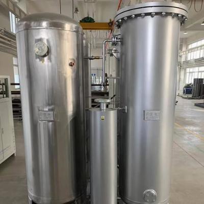 Gerador de nitrogénio PSA de grande capacidade com uma faixa de pressão de 0,1 a 0,8 MPa e um caudal de 3 a 2000 Nm3/h para utilização industrial