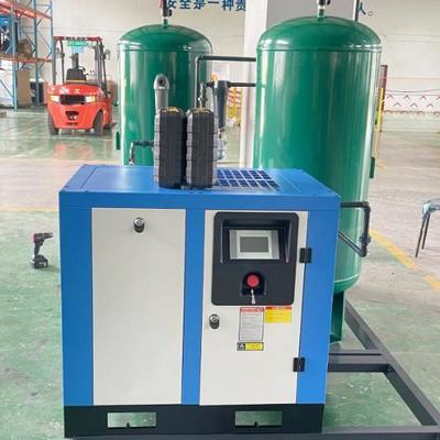 Gerador de nitrogênio PSA de aço inoxidável pequeno N2 Máquina de produção de gás com menor custo de manutenção