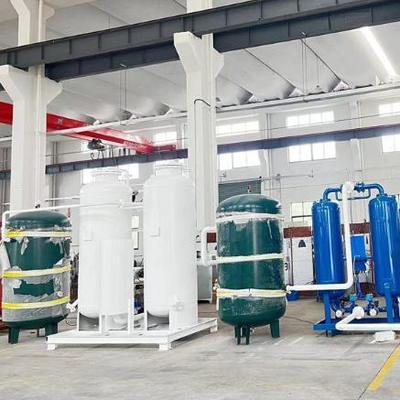 Gerador de nitrogénio PSA de alta capacidade 1-2000m3/h para indústria farmacêutica com 220-575V de tensão e 12 meses de garantia