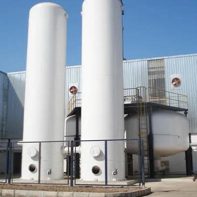 300Nm3/h 0,32kWh/Nm3 Sistema de oxigénio VPSA de poupança de energia para a aeração de tratamento de esgotos