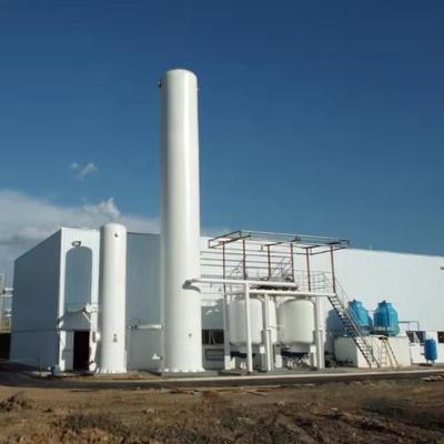 Gerador de oxigénio VPSA de 600 Nm3/h de pureza de 95% para apoio à combustão da produção de energia a partir de biomassa, com taxa de enchimento de 95% e nível de ruído ≤ 75 dB ((A))