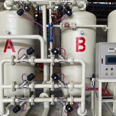 Gerador de oxigénio PSA específico para hospitais com sistema de controlo PLC e construção de aço inoxidável para abastecimento médico de oxigénio