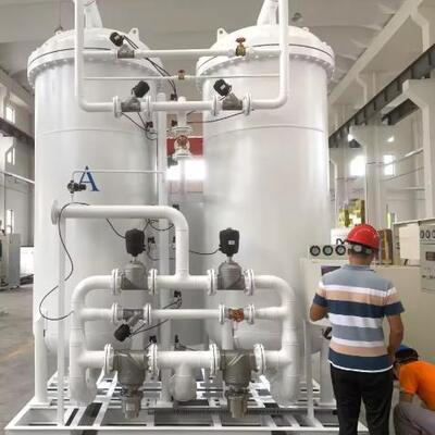 Gerador de nitrogênio PSA de alta pureza 99,99% com taxa de produção de 5-2000 Nm³/h e garantia de 1 ano