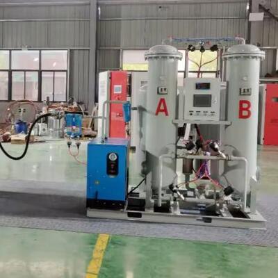 Gerador de nitrogénio PSA de pureza 99,99% com pressão de saída de 16 bar para corte de aço inoxidável