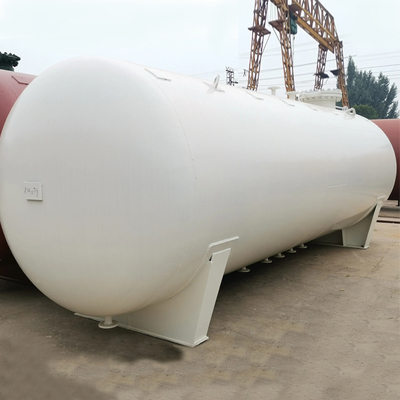 Bala de aço inoxidável do tanque de armazenamento 20m3 do gás de 25000L LPG Mounded
