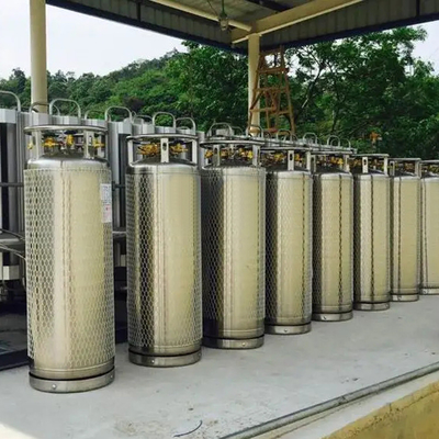 Tanques de oxigênio criogênicos móveis do cilindro 2.6mpa 450l do vaso Dewar