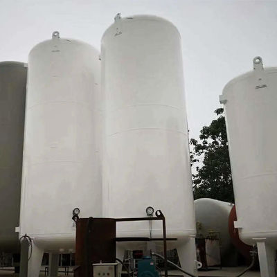 dupla camada do vácuo das facilidades 2.16mpa do recipiente de armazenamento do nitrogênio 15m3 líquido